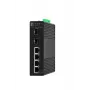 Managed switch LevelOne Hilbert 6-poorts industriële Gigabit smart lite switch