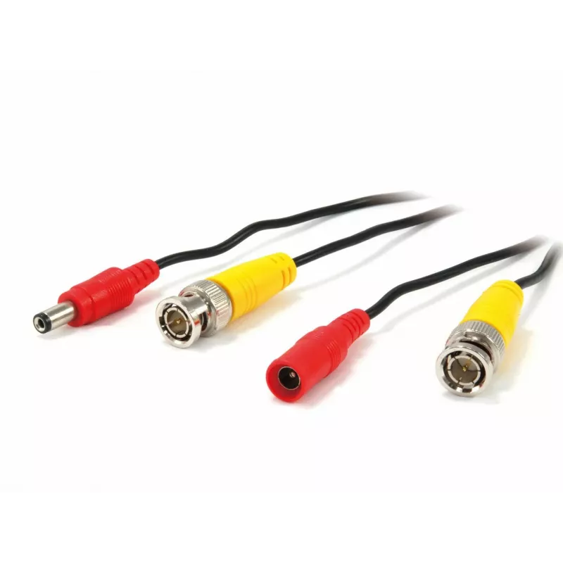 LevelOne CAS-5018 coaxkabel 18 m BNC DC zwart