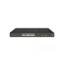 LevelOne Hilbert 18-poorts gigabit PoE smart lite switch, 16 PoE-uitgangen, 2 x gigabit SFP, 802.3at/af PoE, 230 W PoE-budget