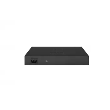 LevelOne Hilbert 10-poorts gigabit PoE smart lite switch, 8 PoE-uitgangen, 2 x gigabit SFP, 802.3at/af PoE, 130W PoE-vermogensbudget