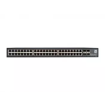 LevelOne GTU-5211 netwerkswitch unmanaged gigabit ethernet (10/100/1000) zwart