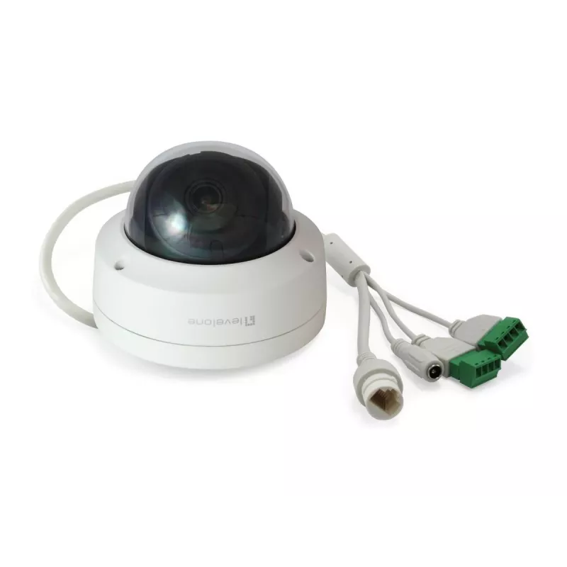 LevelOne GEMINI fixed dome IP-netwerkcamera, 6 megapixel, H.265, 802.3af PoE, binnen/buiten