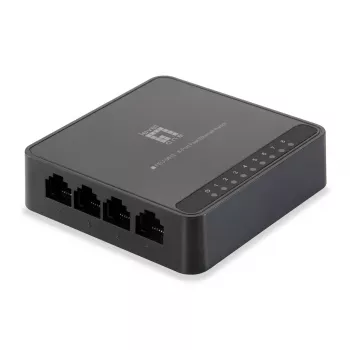 LevelOne FEU-0812 netwerkswitch unmanaged fast ethernet (10/100) zwart