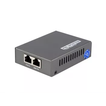 LevelOne gigabit PoE-splitter, 802.3at/af PoE, 5-12V DC-uitgang