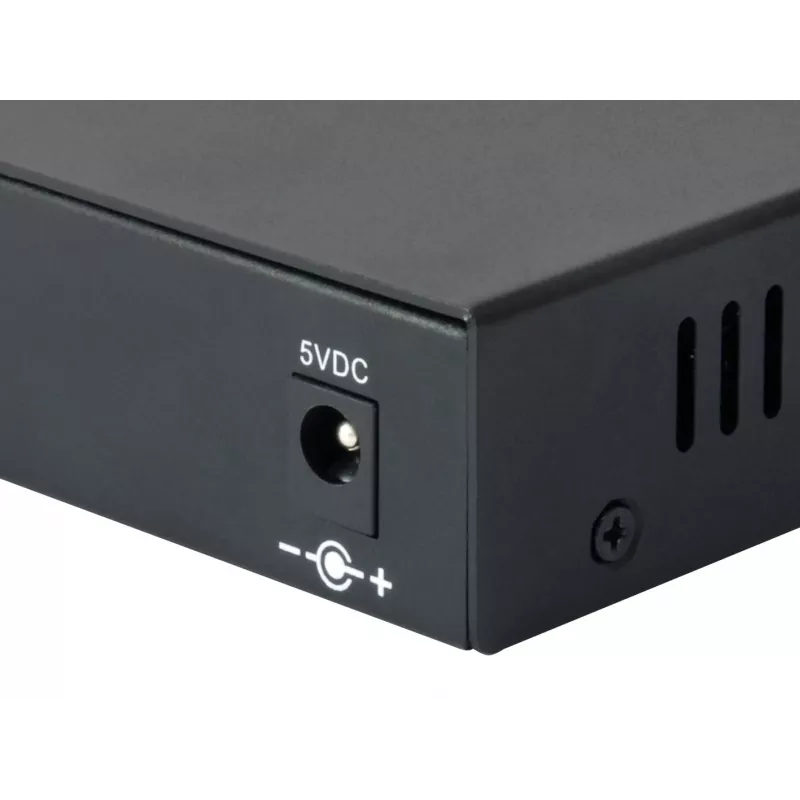 LevelOne GVT-0500 netwerk-mediaconverter 10000 Mbit/s zwart