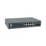 LevelOne GEP-1221 netwerkswitch unmanaged gigabit ethernet (10/100/1000) Power over Ethernet (PoE) zwart