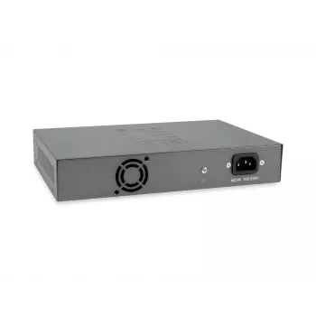 LevelOne GEP-1221 netwerkswitch unmanaged gigabit ethernet (10/100/1000) Power over Ethernet (PoE) zwart