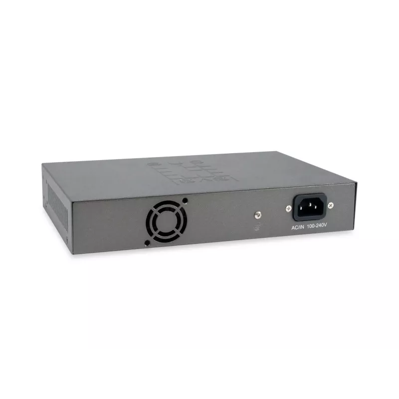 LevelOne GEP-1221 netwerkswitch unmanaged gigabit ethernet (10/100/1000) Power over Ethernet (PoE) zwart