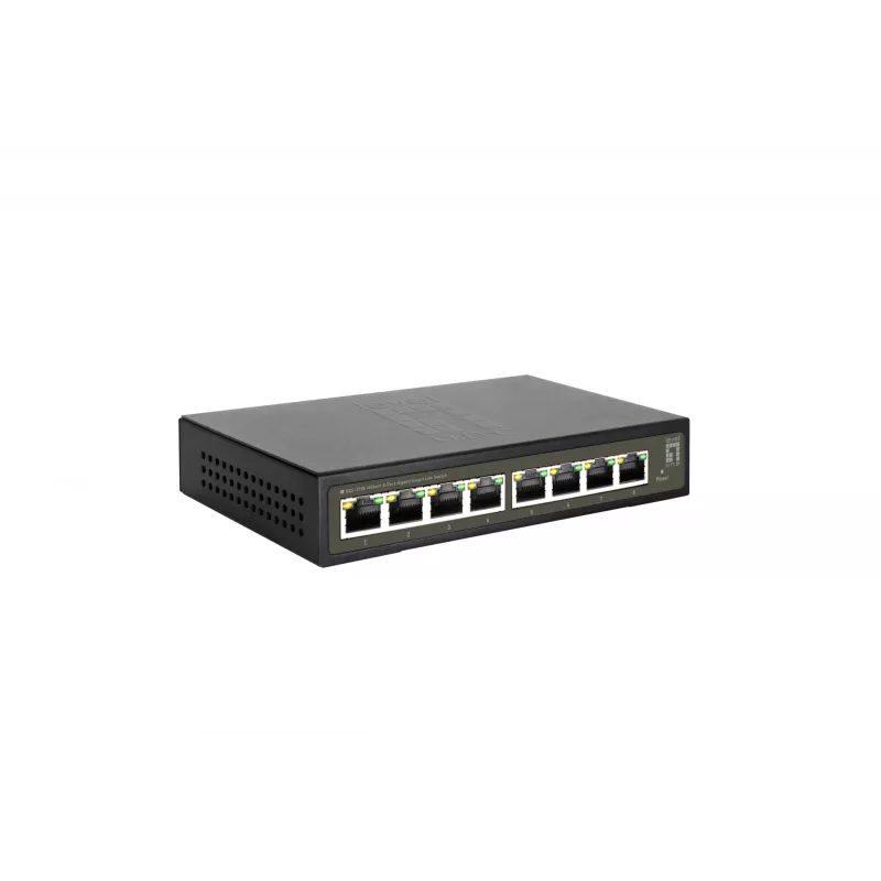LevelOne Hilbert 8-poorts Gigabit Smart Lite Switch, Managed, L2, Gigabit Ethernet (10/100/1000), Vollduplex