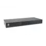 LevelOne 16-poorts PS/2-USB VGA KVM-switch, 2048 x 1536 pixel, rackmontage, 1U, zwart