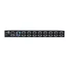 LevelOne 16-poorts PS/2-USB VGA KVM-switch, 2048 x 1536 pixel, rackmontage, 1U, zwart