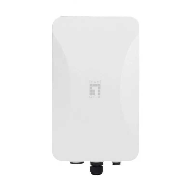 LevelOne AX3000 dual-band Wi-Fi 6 outdoor PoE WLAN-accesspoint, rondstralende antenne