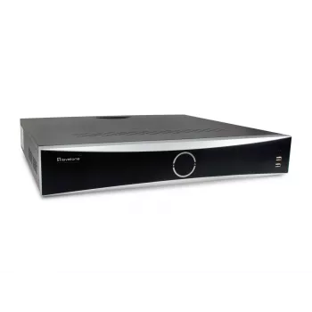 Netwerk-videorecorder LEVELONE NVR-0411 — 32 kanalen, 4096×2160 max, 10 TB SATA, PoE 16 W/poort, 17x RJ-45, USB 2x2