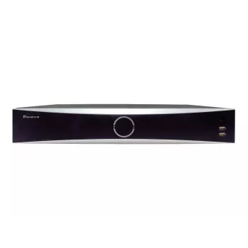 Netwerk-videorecorder LEVELONE NVR-0411 — 32 kanalen, 4096×2160 max, 10 TB SATA, PoE 16 W/poort, 17x RJ-45, USB 2x2