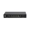 5-poorts unmanaged 2.5G Ethernet-switch LEVELONE GEU-0525 — 5× 2.5G RJ-45, unmanaged, 25 Gbit/s switching, wandmontage