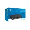 5-poorts unmanaged 2.5G Ethernet-switch LEVELONE GEU-0525 — 5× 2.5G RJ-45, unmanaged, 25 Gbit/s switching, wandmontage
