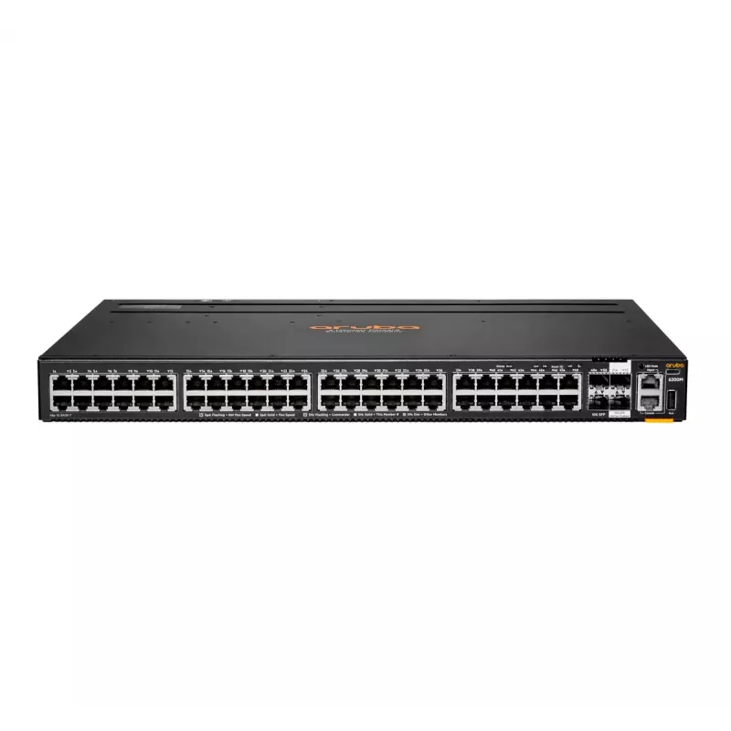 HPE Aruba Networking CX 6200M 48G 4SFP+ switch Gigabit Ethernet 48 poorten