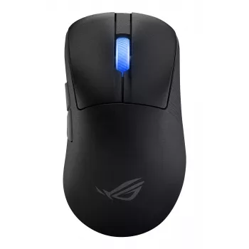 ASUS ROG Keris II Ace Wireless AimPoint zwart muis gaming rechtshandig RF draadloos + Bluetooth + USB Type-A optisch 42000 DPI