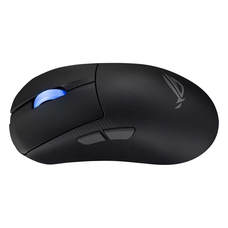 ASUS ROG Keris II Ace Wireless AimPoint zwart muis gaming rechtshandig RF draadloos + Bluetooth + USB Type-A optisch 42000 DPI