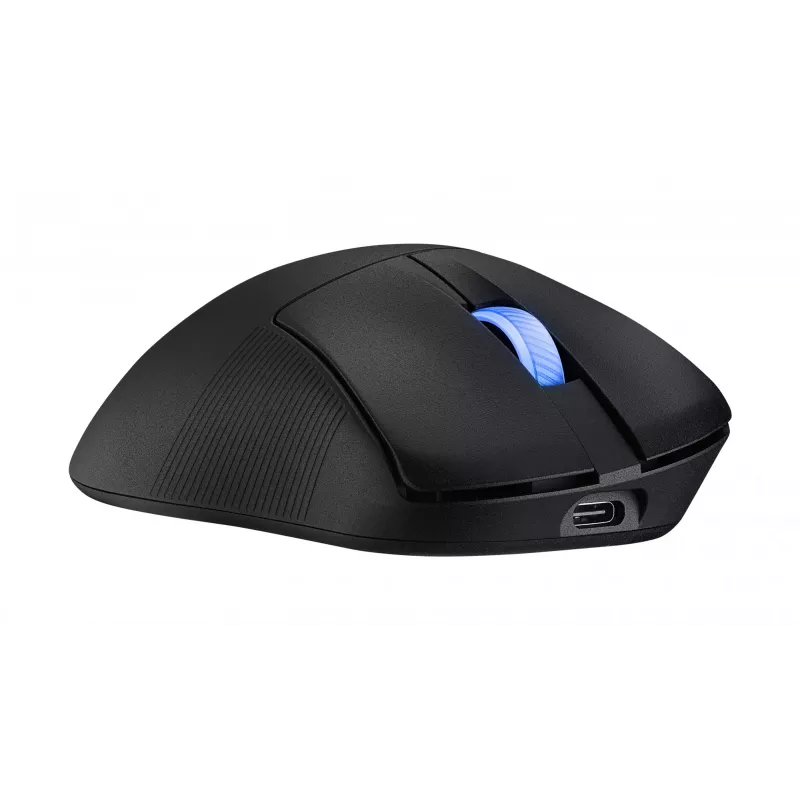 ASUS ROG Keris II Ace Wireless AimPoint zwart muis gaming rechtshandig RF draadloos + Bluetooth + USB Type-A optisch 42000 DPI
