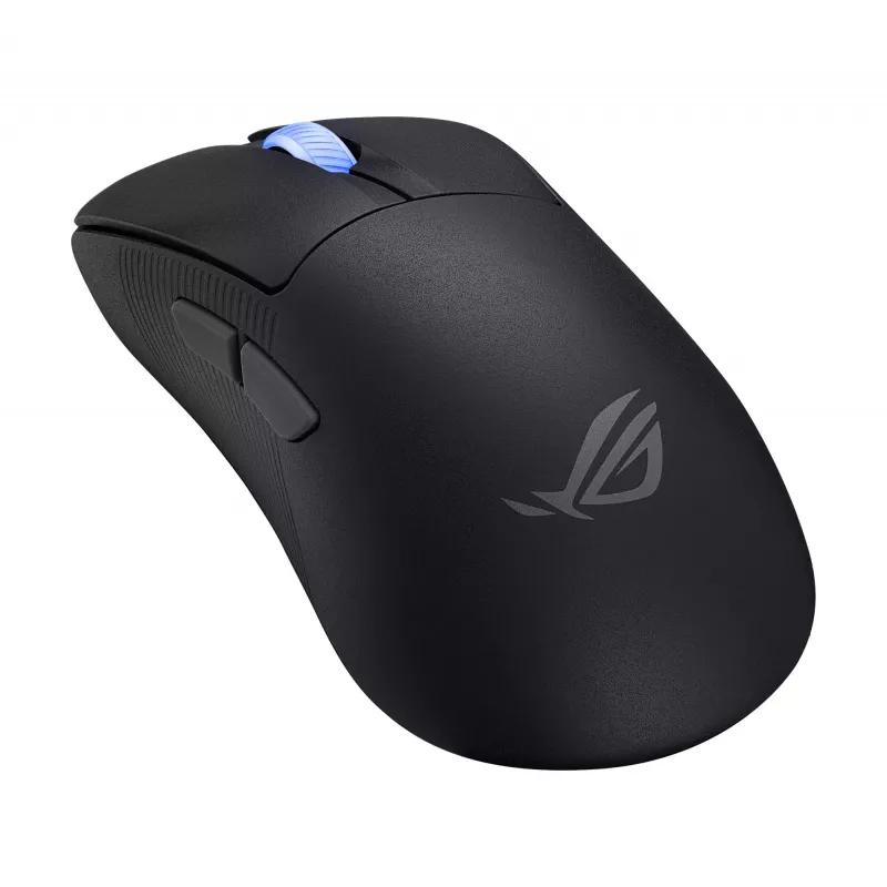 ASUS ROG Keris II Ace Wireless AimPoint zwart muis gaming rechtshandig RF draadloos + Bluetooth + USB Type-A optisch 42000 DPI