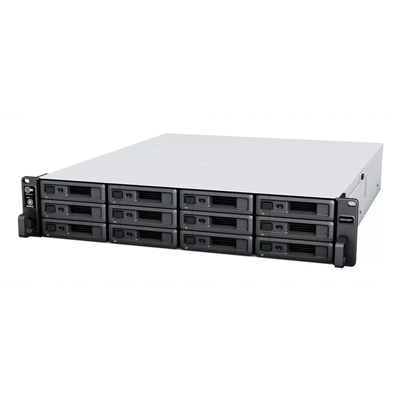 SYNOLOGY Rack Station RS2423RP+ 12bay 2U NAS-server barebone met redundante voeding