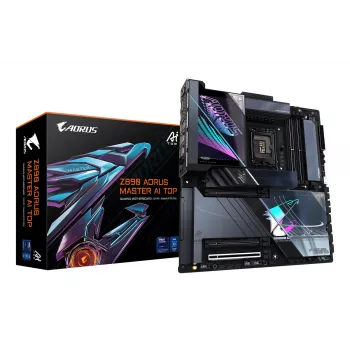 Moederbord GIGABYTE Z890 AORUS MASTER AI TOP, Intel LGA 1851, ATX