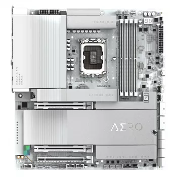 GIGABYTE Z890 AERO D moederbord - ondersteunt Intel Core Ultra (serie 2) CPU's, 16+1+2 fasen VRM, tot 9500MHz DDR5 (OC), PCIe 5.0 M.2, Wi-Fi 7, Thunderbolt 5
