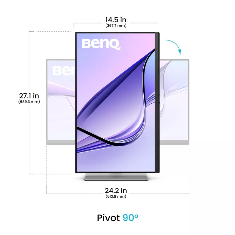 BenQ MA270U computermonitor 68,6 cm (27 inch) 3840 x 2160 pixel 4K Ultra HD wit