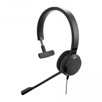 Jabra Evolve 20 SE headset bedraad hoofdband kantoor/callcenter USB Type-C / USB Type-A zwart