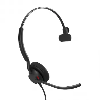 Jabra Engage 40 - (Inline Link) USB-C/A MS mono, bedraad, kantoor/callcenter, 45 g, headset, zwart