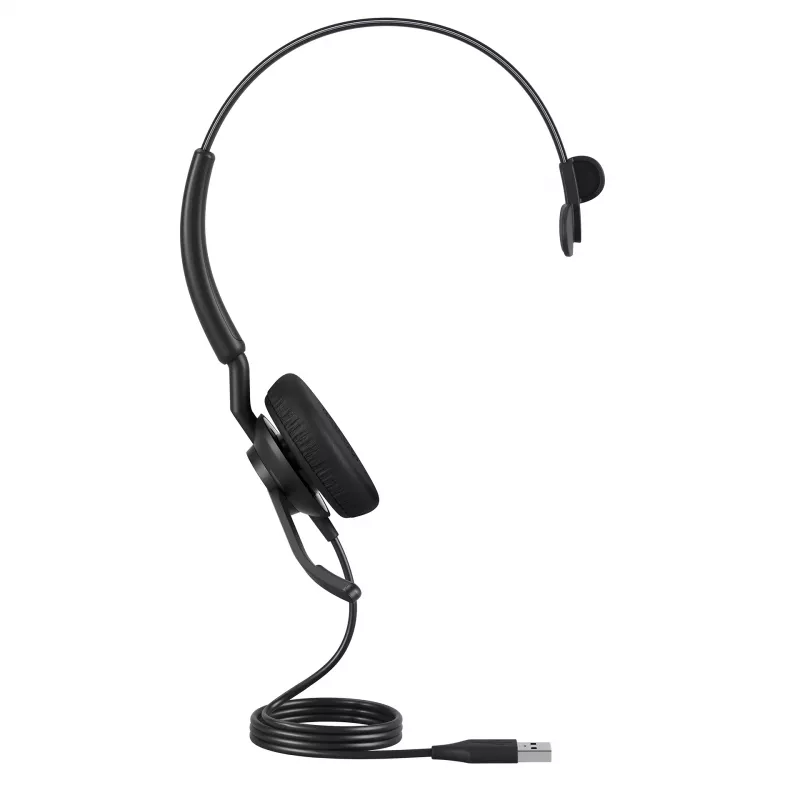 Jabra Engage 40 - (Inline Link) USB-C/A MS mono, bedraad, kantoor/callcenter, 45 g, headset, zwart