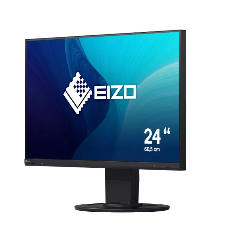 Monitor EIZO EV2460-BK 23.8 inch IPS LED Full HD 1920x1080, 250 cd/m², 5 ms, USB-hub, luidspreker, VESA