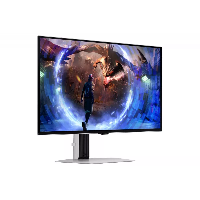 Samsung G60SD computermonitor 68,6 cm (27 inch) 2560 x 1440 pixel Quad HD OLED zilver