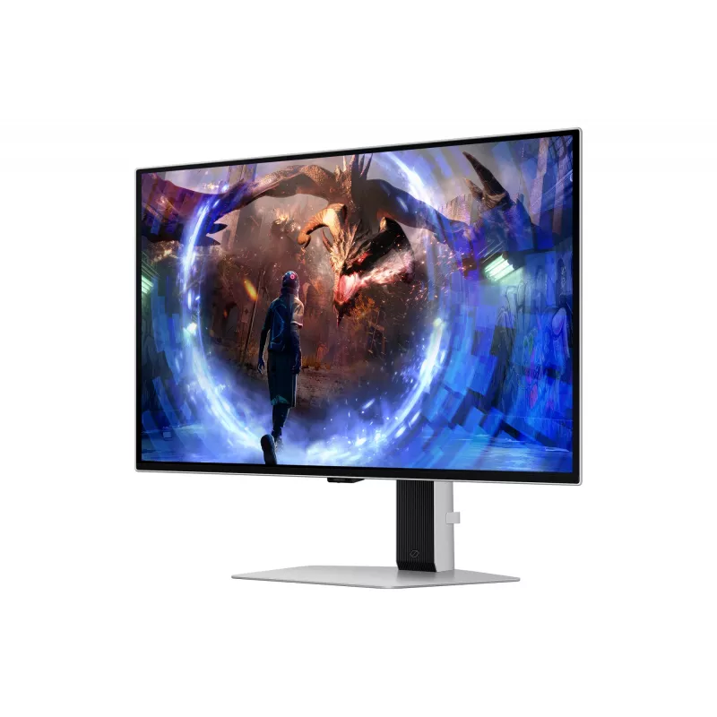 Samsung G60SD computermonitor 68,6 cm (27 inch) 2560 x 1440 pixel Quad HD OLED zilver