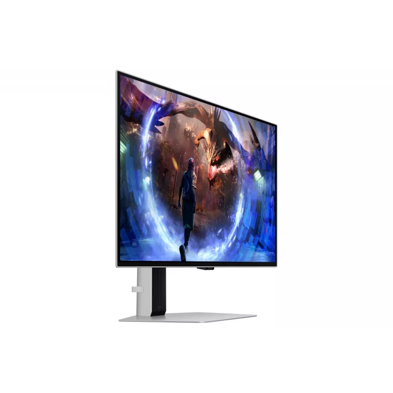 Samsung G60SD computermonitor 68,6 cm (27 inch) 2560 x 1440 pixel Quad HD OLED zilver