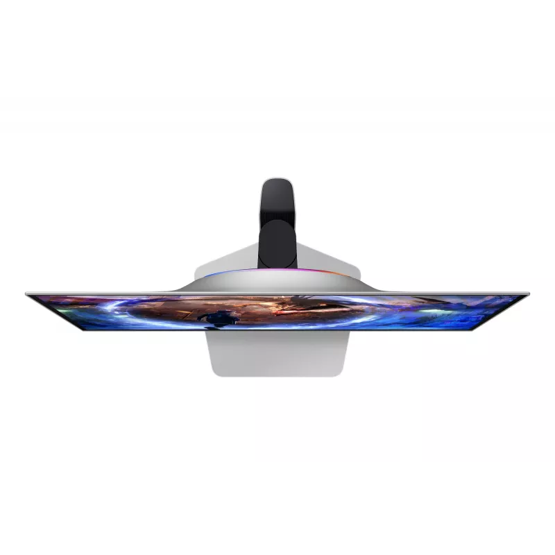 Samsung G60SD computermonitor 68,6 cm (27 inch) 2560 x 1440 pixel Quad HD OLED zilver