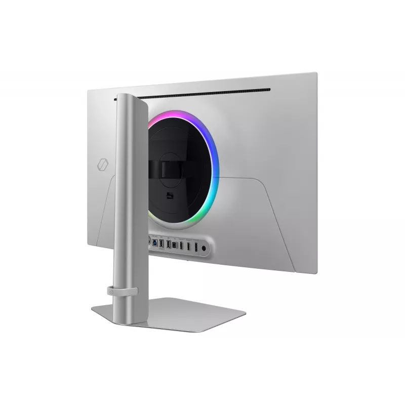 Samsung G60SD computermonitor 68,6 cm (27 inch) 2560 x 1440 pixel Quad HD OLED zilver