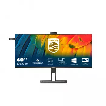 Philips 40B1U6903CH/00 computermonitor 100,8 cm (39,7 inch) 5120 x 2160 pixel 5K Ultra HD LCD zwart