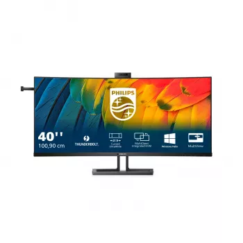 Philips 40B1U6903CH/00 computermonitor 100,8 cm (39,7 inch) 5120 x 2160 pixel 5K Ultra HD LCD zwart