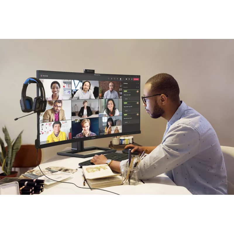 Philips 40B1U6903CH/00 computermonitor 100,8 cm (39,7 inch) 5120 x 2160 pixel 5K Ultra HD LCD zwart