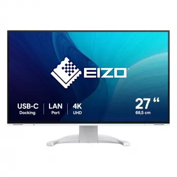 EIZO FlexScan EV2740X-WT computermonitor 68,6 cm (27 inch) 3840 x 2160 pixel 4K Ultra HD LCD wit