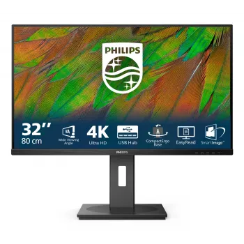 Philips 3000 series 32B1N3800/00 computermonitor 81,3 cm (32 inch) 3840 x 2160 pixel 4K Ultra HD LCD zwart