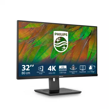 Philips 3000 series 32B1N3800/00 computermonitor 81,3 cm (32 inch) 3840 x 2160 pixel 4K Ultra HD LCD zwart