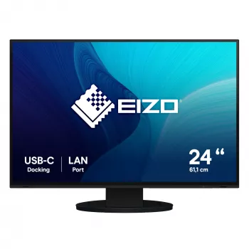 EIZO FlexScan EV2495-BK computermonitor 61,2 cm (24,1 inch) 1920 x 1200 pixel WUXGA LCD zwart