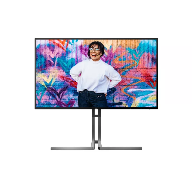 AOC U3 U27U3CV computermonitor 68,6 cm (27 inch) 3840 x 2160 pixel 4K Ultra HD LCD zwart