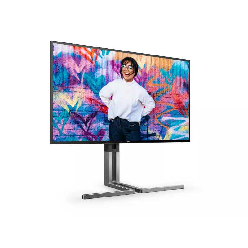 AOC U3 U27U3CV computermonitor 68,6 cm (27 inch) 3840 x 2160 pixel 4K Ultra HD LCD zwart