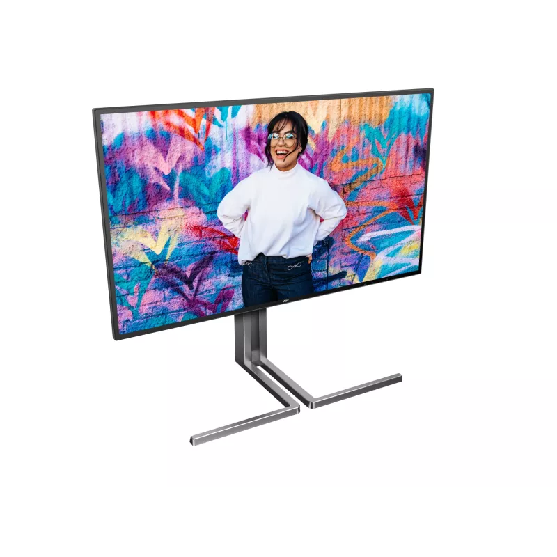 AOC U3 U27U3CV computermonitor 68,6 cm (27 inch) 3840 x 2160 pixel 4K Ultra HD LCD zwart