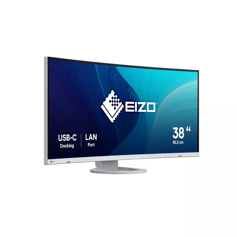 EIZO FlexScan EV3895-WT computermonitor 95,2 cm (37,5 inch) 3840 x 1600 pixel UltraWide Quad HD+ LCD wit