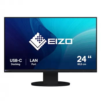 EIZO FlexScan EV2490-BK computermonitor 60,5 cm (23,8 inch) 1920 x 1080 pixel Full HD LCD zwart